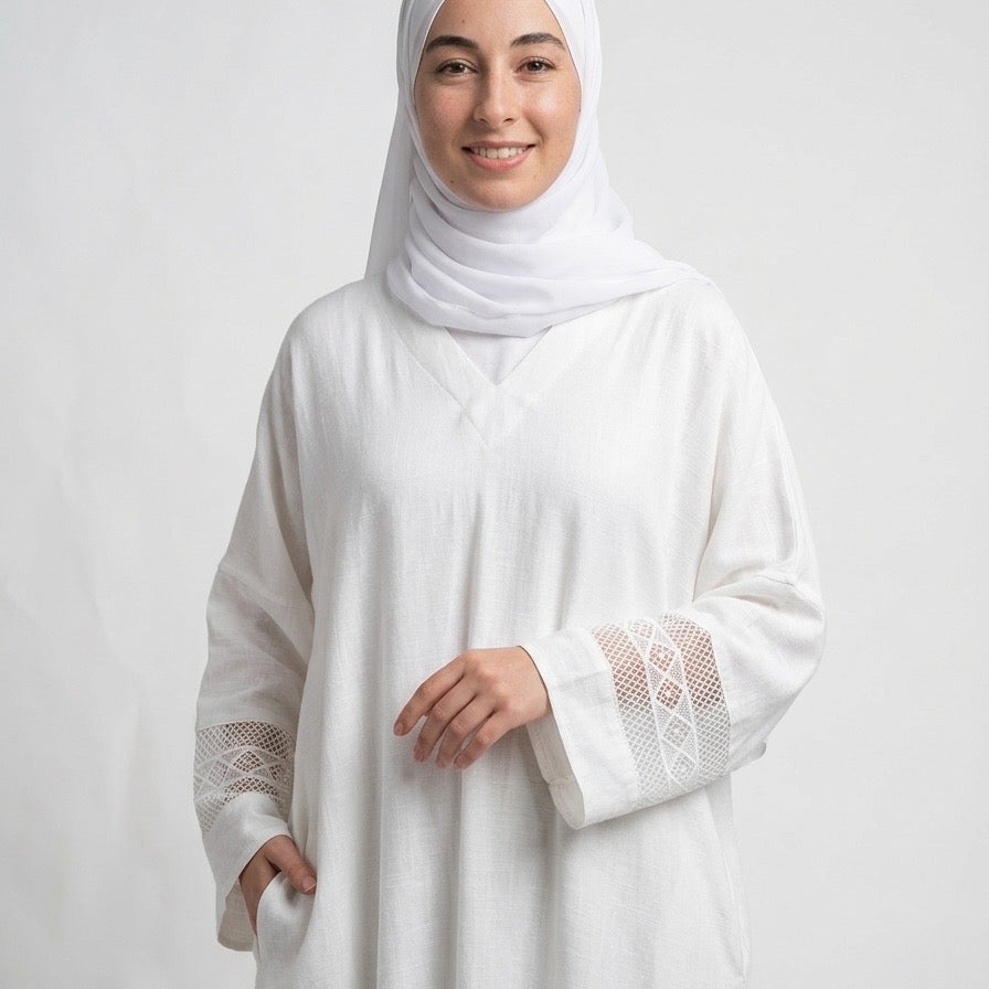 Dune 07 | Linen Abaya