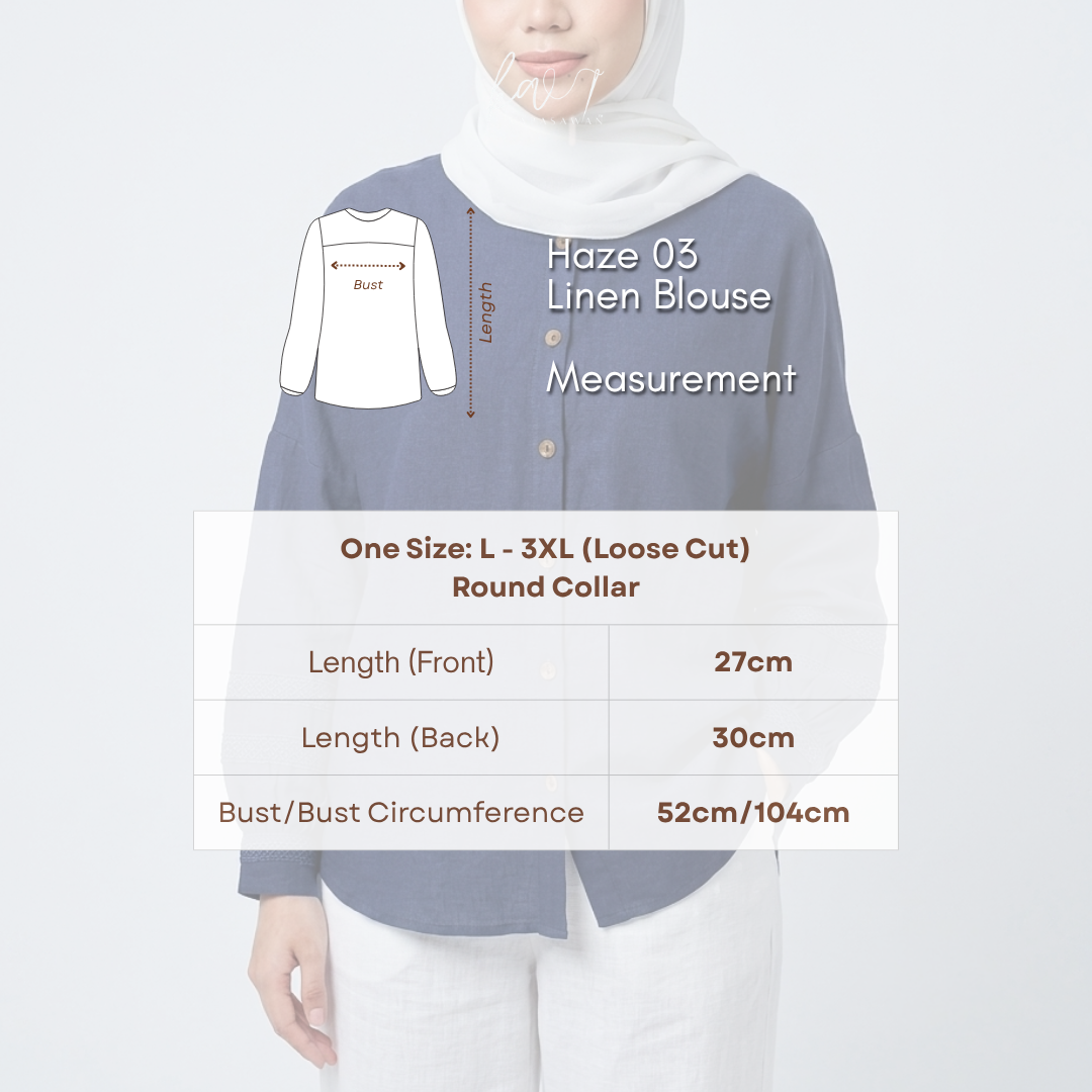 Haze 03 | Linen Blouse