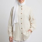 Haze 04 | Linen Blouse
