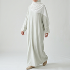 (Misty) Linen Abaya in Sage