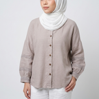 Haze 05 | Linen Blouse