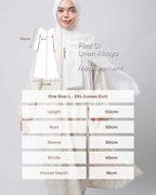 Flint 01 | Linen Abaya