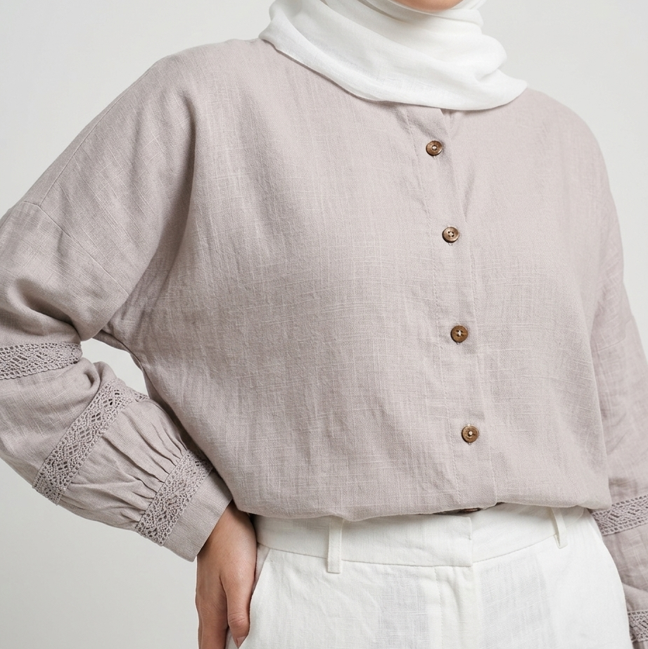 Haze 05 | Linen Blouse