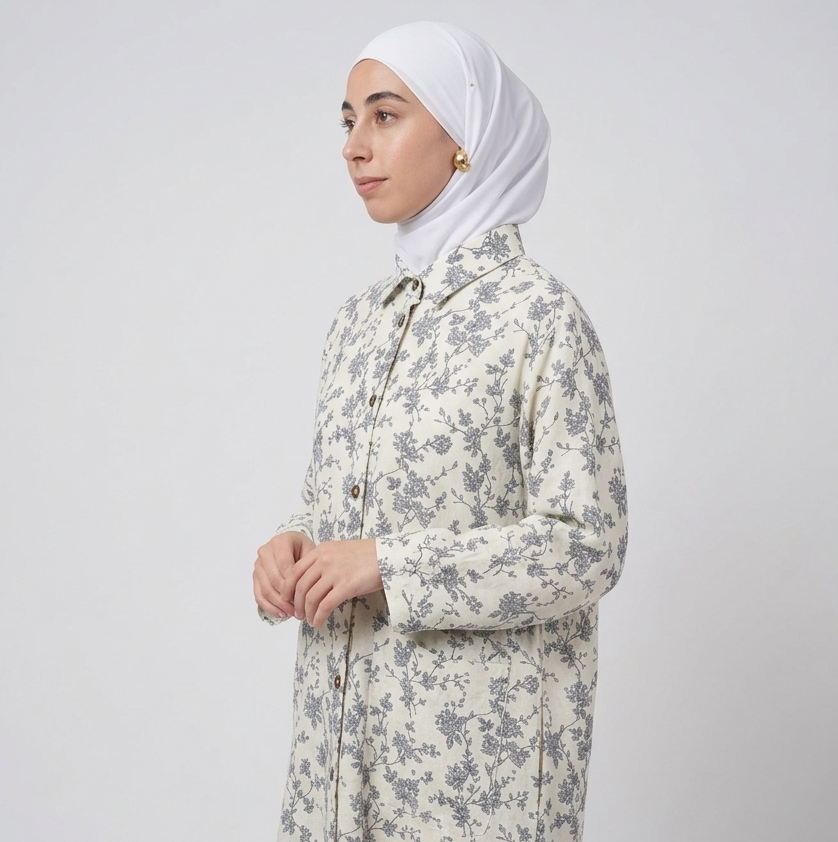 Bloom 04 | Linen Long Blouse