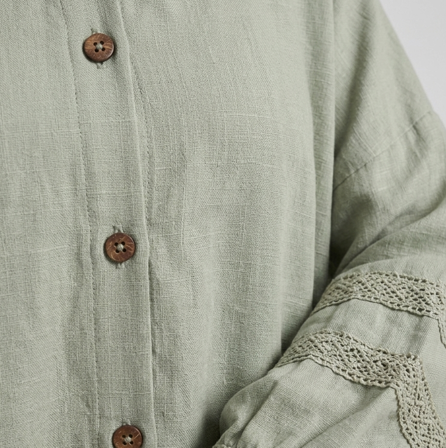 Haze 02 | Linen Blouse