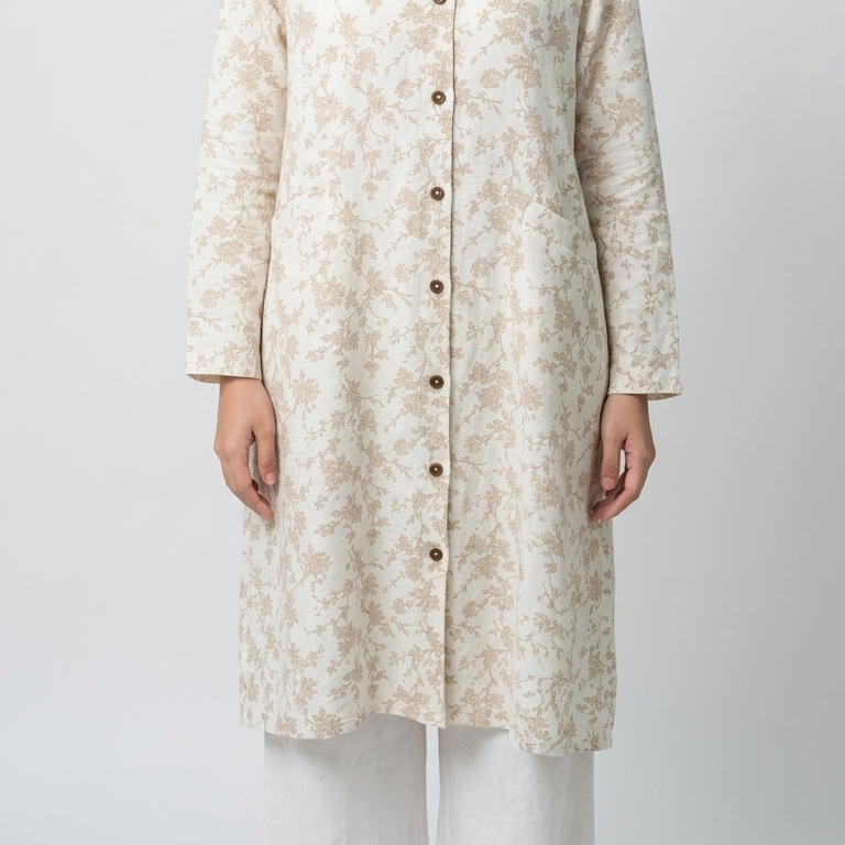Bloom 03 | Linen Long Blouse