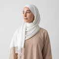 White Plain Pashmina