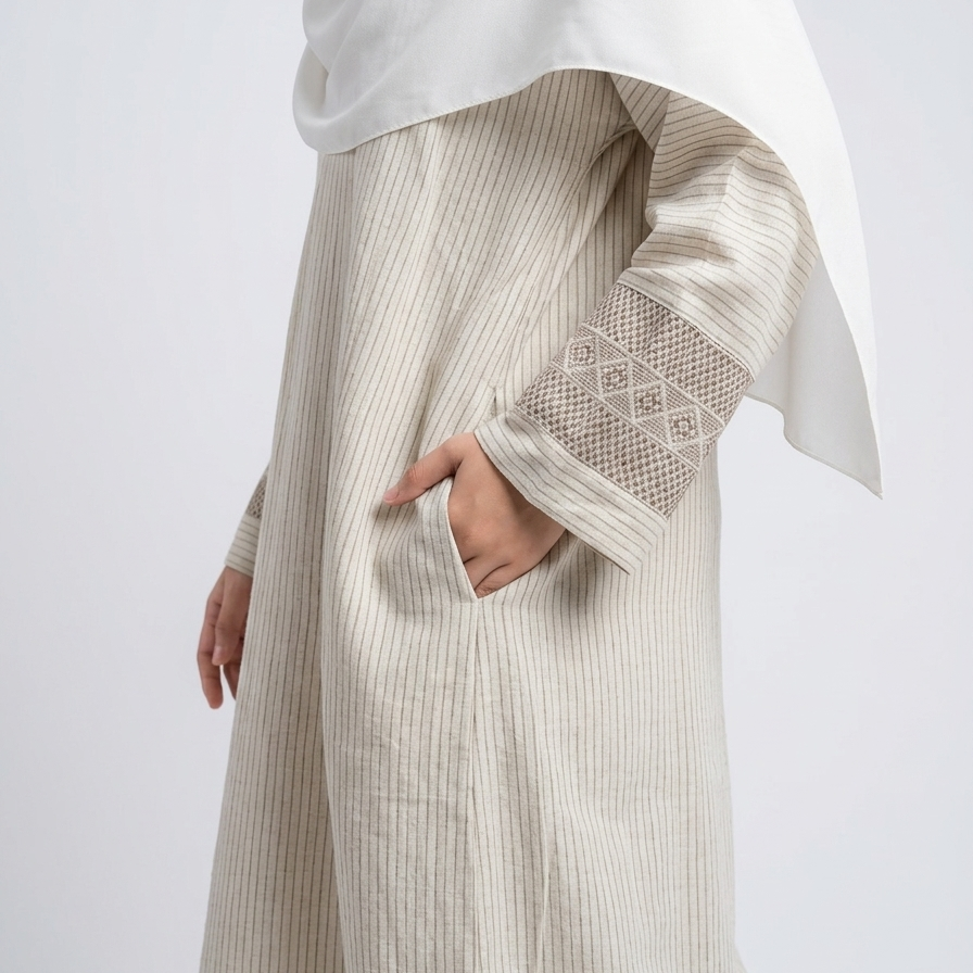 Still 01 | Linen Abaya