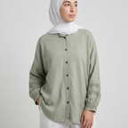 Haze 02 | Linen Blouse