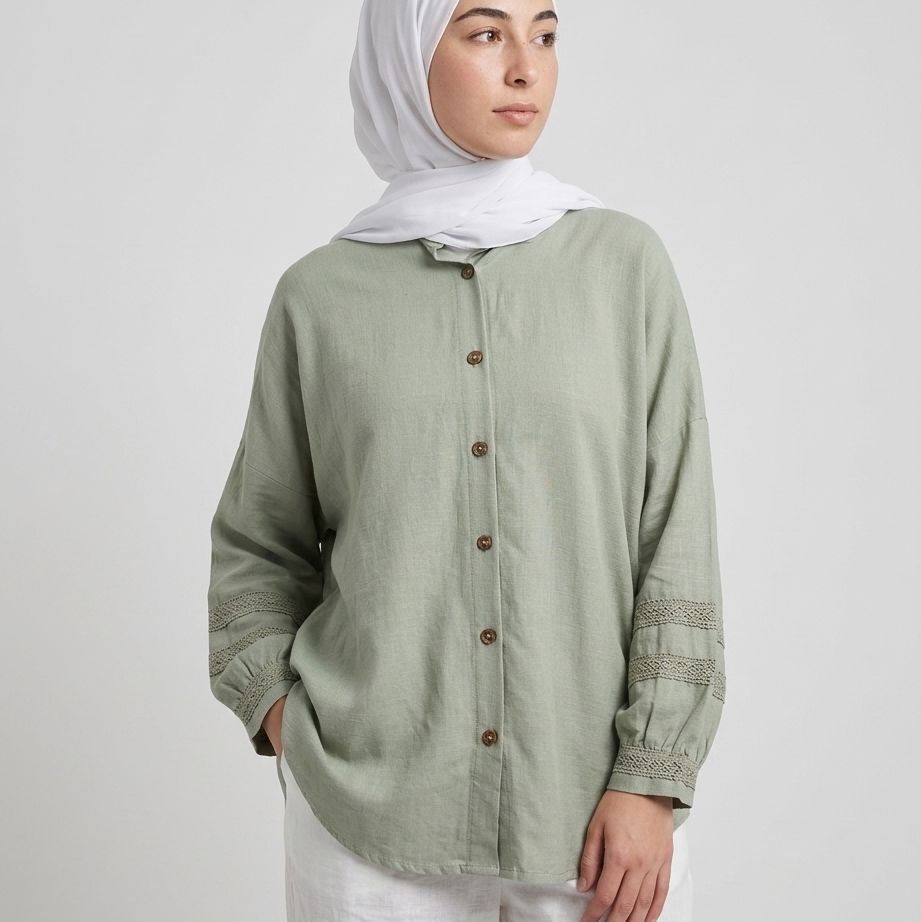 Haze 02 | Linen Blouse