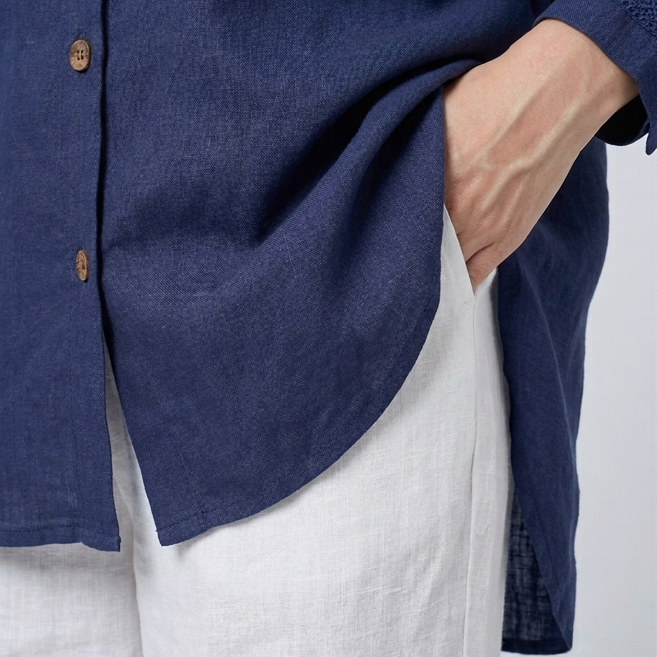 Haze 03 | Linen Blouse