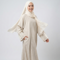 Dune 01 | Linen Abaya
