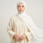 Luna 04 | Ironless Premium Linen-Cotton Abaya