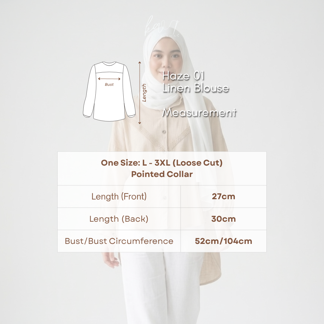 Haze 01 | Linen Blouse