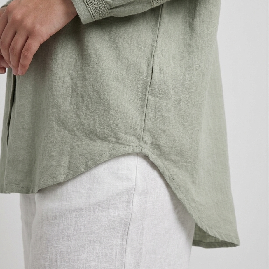 Haze 02 | Linen Blouse
