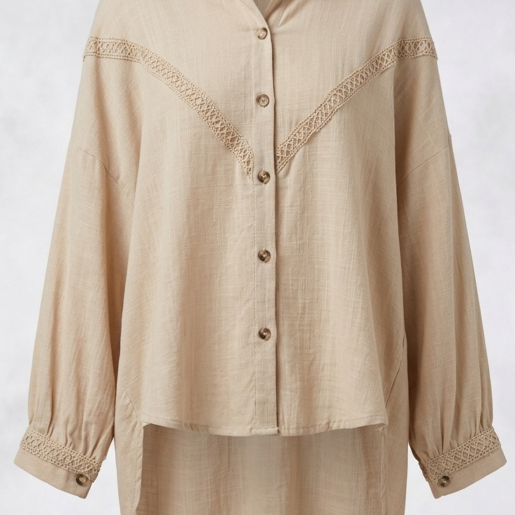 Haze 01 | Linen Blouse
