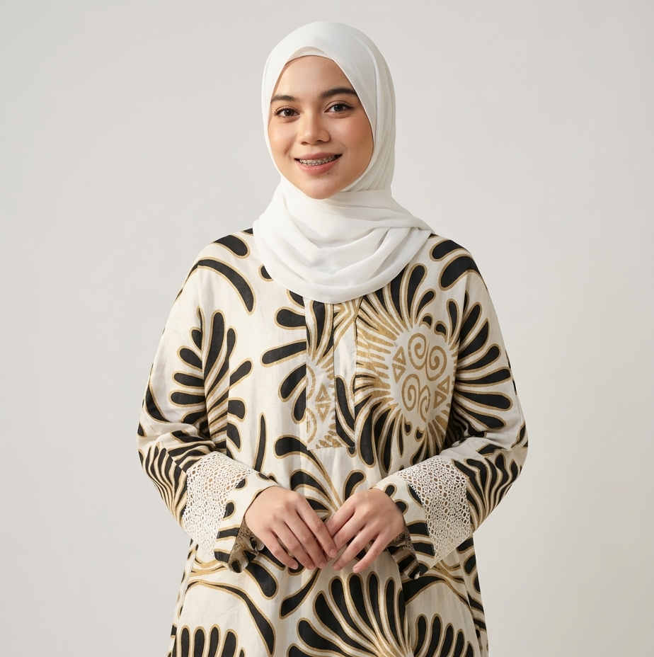 Petal 06 | Linen Abaya