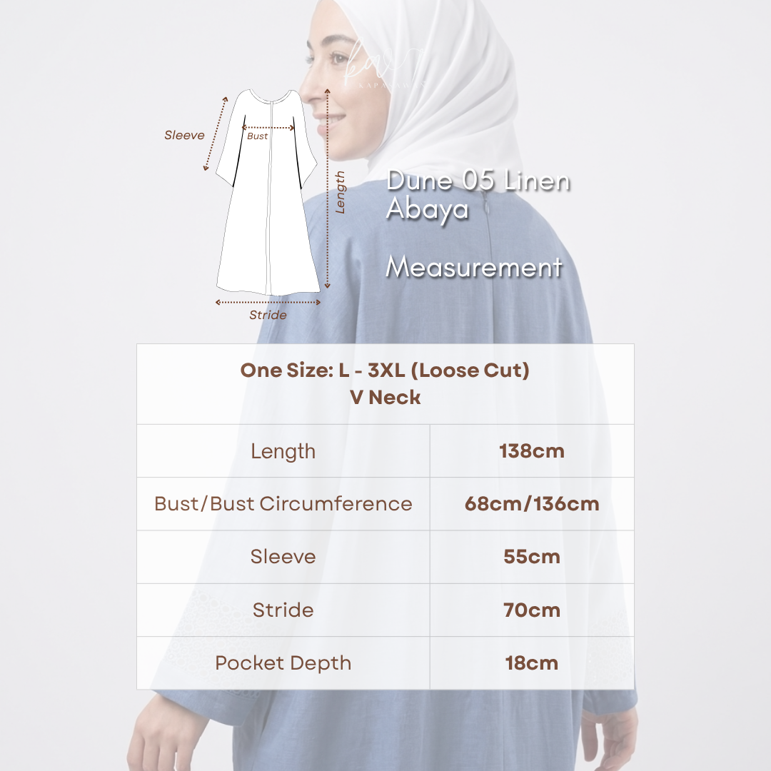 Dune 05 | Linen Abaya