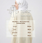 Sand 01 | Linen Long Blouse