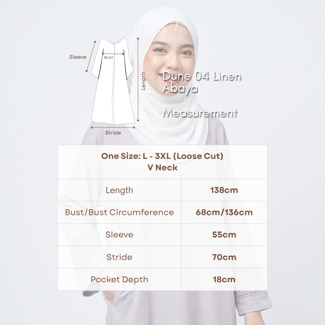 Dune 04 | Linen Abaya