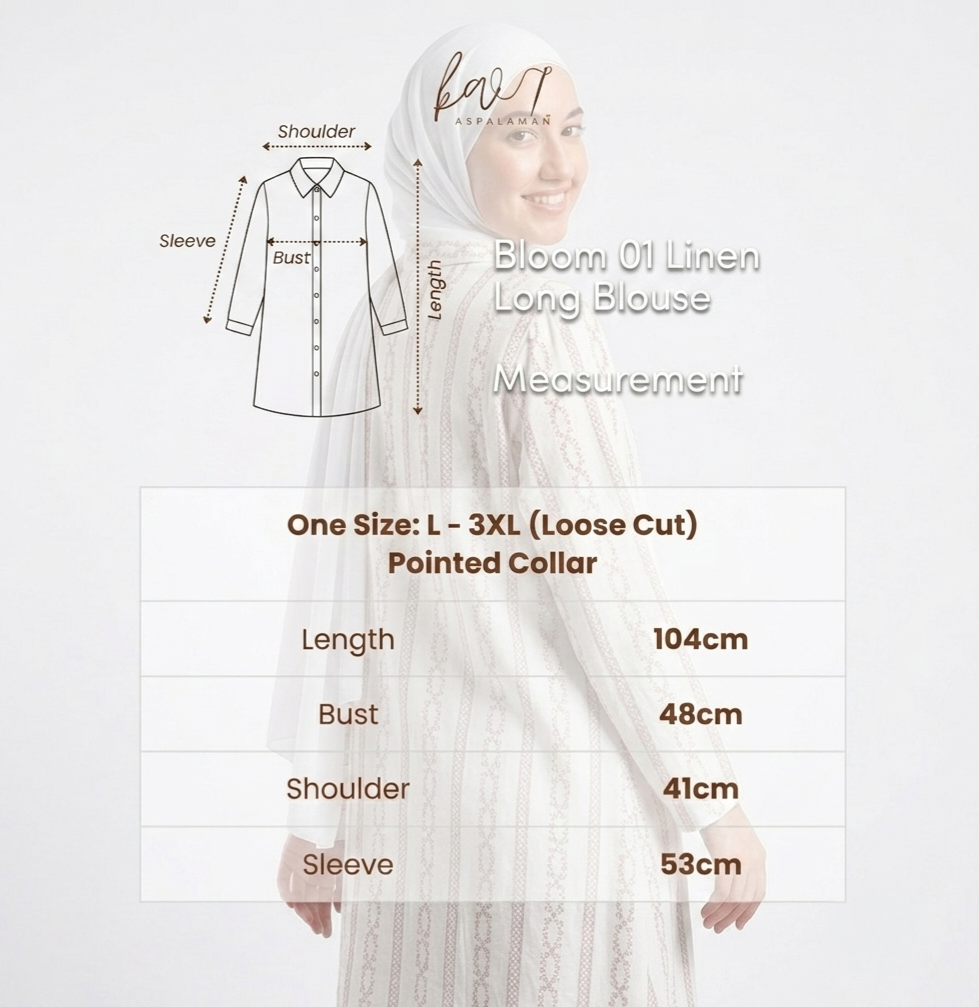 Bloom 01 | Linen Long Blouse